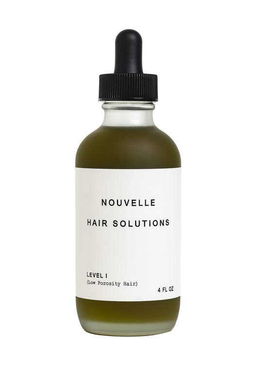 Nouvelle Hair Solutions – Luxury Organic Hair Growth Oil Level I: Low Porosity