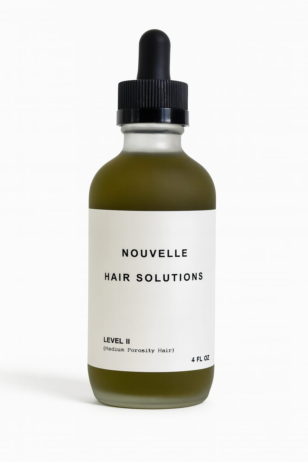 Nouvelle Hair Solutions – Luxury Organic Hair Growth Oil Level II: Medium Porosity